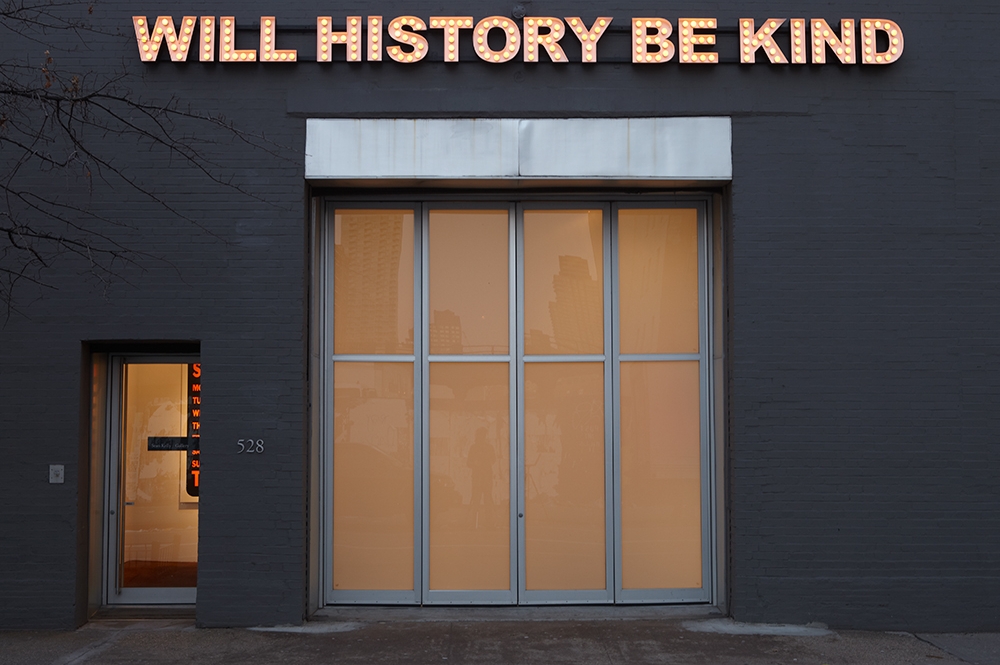Peter Liversidge. Will History Be Kind, 2011