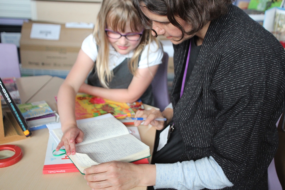 Heather and Ivan Morison. The Bell, 2019. Bishop Road Primary School.