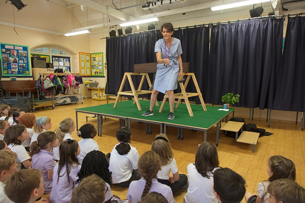 Heather and Ivan Morison. The Bell, 2019. Bishop Road Primary School.