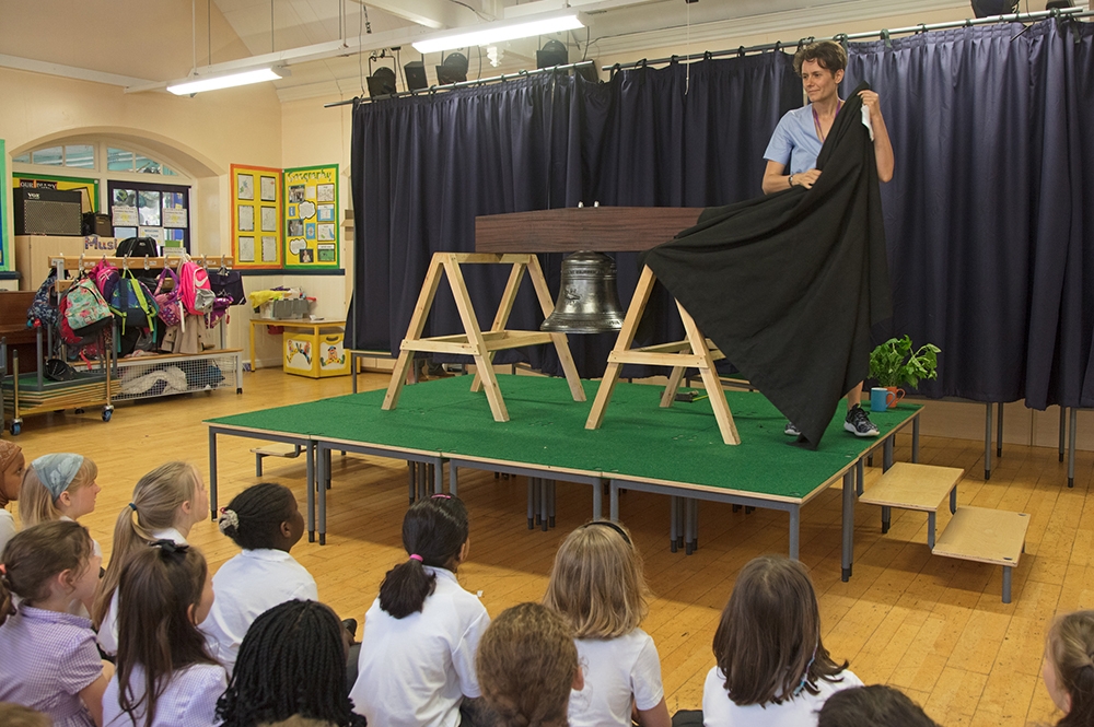 Heather and Ivan Morison. The Bell, 2019. Bishop Road Primary School.