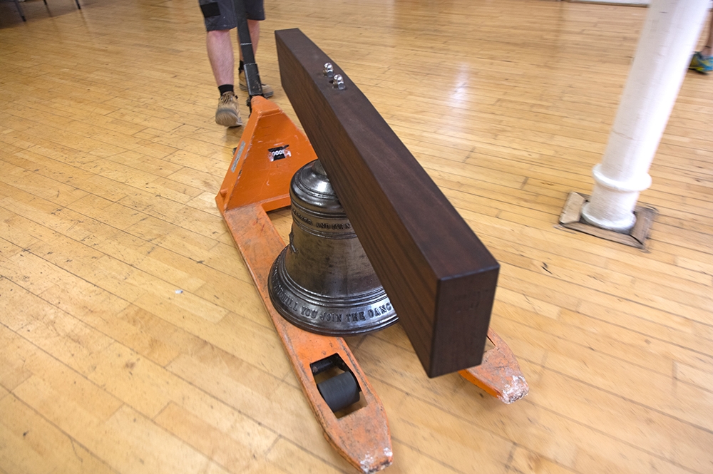 Heather and Ivan Morison. The Bell, 2019. Bishop Road Primary School.