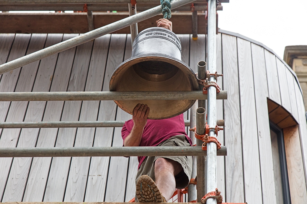 Heather and Ivan Morison. The Bell, 2019. Bishop Road Primary School.